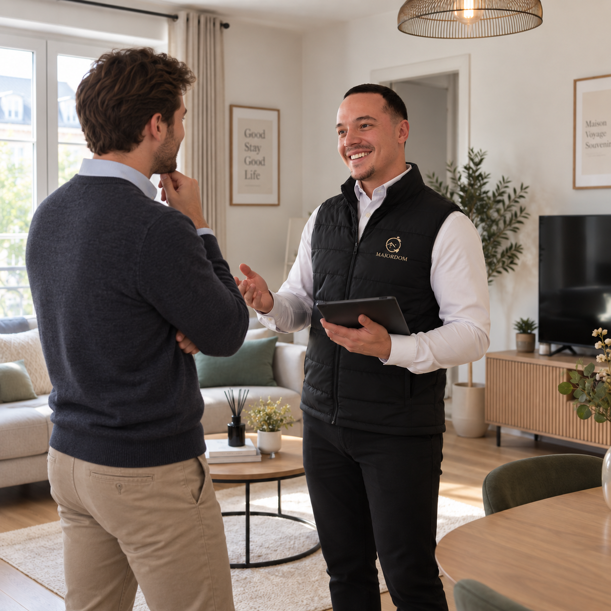 Préparation et entretien d’un logement pour la location courte durée