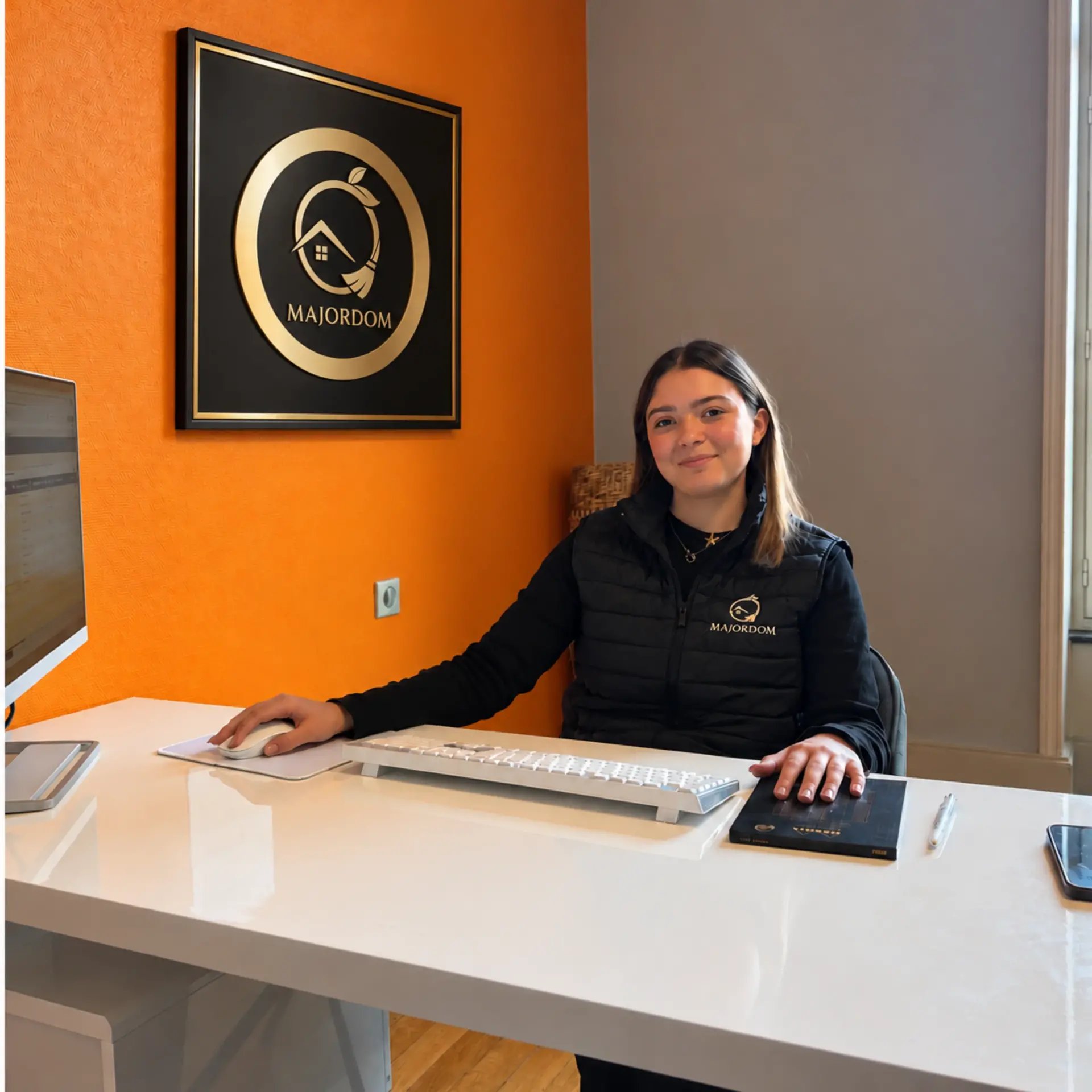 Maud Colson, assistante responsable de secteur en alternance chez Majordom Nancy